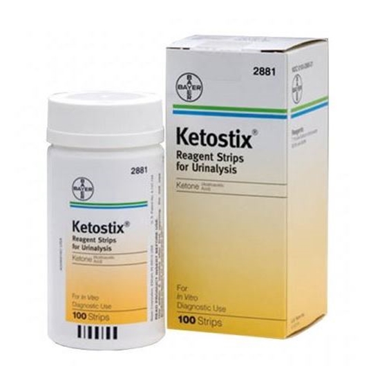 Picture of Strip Urine Test Ketone Ketostix 100/Bx=1ea